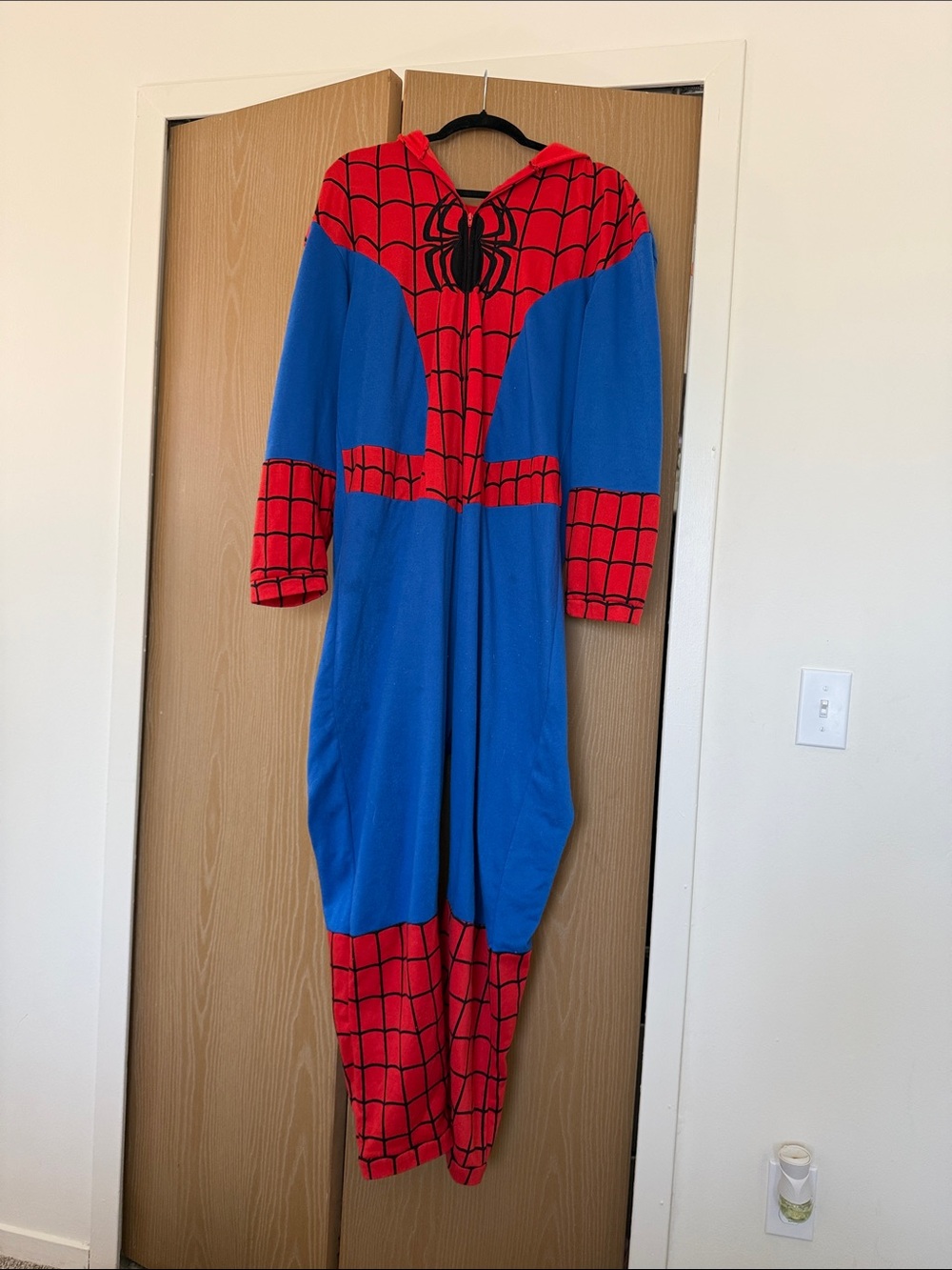 Red Spider-Man Onesie Costume